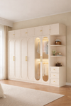 ELVANO Contemporary Wooden Wardrobe
