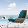 NOREL Scandinavian Metal Armchair