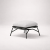NOREL Scandinavian Metal Armchair