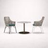 NOREL Scandinavian Metal Armchair