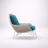 NOREL Scandinavian Metal Armchair