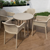 CARVO Contemporary Metal Dining Set