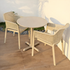 CARVO Contemporary Metal Dining Set