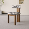 AMORO Wabi Sabi Leather Dining Chair