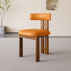 AMORO Wabi Sabi Leather Dining Chair