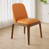 VALORA Scandinavian Leather Dining Chair