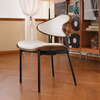 EMIRO Modern Leather Dining Chair