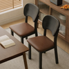 CALEN Scandinavian Leather Dining Chair