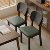 CALEN Scandinavian Leather Dining Chair