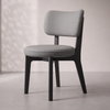 ELMIO Scandinavian Fabric Dining Chair