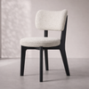ELMIO Scandinavian Fabric Dining Chair
