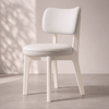 ELMIO Scandinavian Fabric Dining Chair