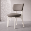ELMIO Scandinavian Fabric Dining Chair