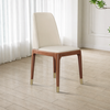VALORA Scandinavian Leather Dining Chair