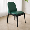VALORA Scandinavian Leather Dining Chair