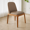 VALORA Scandinavian Leather Dining Chair