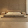 NERIVA Contemporary Fabric Bed Frame