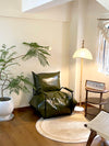 VARO Scandinavian Leather Armchair
