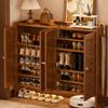 BAMORA Contemporary Wooden Shoe Cabinet