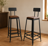 NORVEX Scandinavian Wooden Bar Table