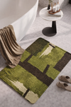 LUNAVA Contemporary Fabric Bath Mat