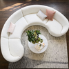 CURVO Modern Boucle Sofa