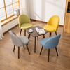 NAVIRO Scandinavian Fabric Dining Chair