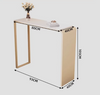 SVALMARM Modern Sintered Stone Bar Table