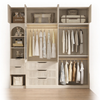 CREANO Modern Wooden Wardrobe