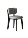 VELORA Scandinavian Leather Dining Chair
