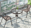ARVENA Contemporary Metal Outdoor Dining Set