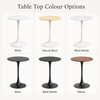 VAREL Contemporary Wooden Bar Table