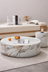 TAVIO Wabi Sabi Travertine Coffee Table
