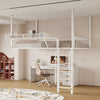 LOFTRA Industrial Metal Loft Bed Frame