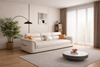 MILANO Modern Leather Sofa