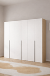 NORVA Contemporary Wooden Wardrobe