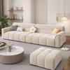 ELVANO Scandinavian Fabric Sofa