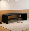 LUMORA Modern Leather Bench