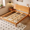 NORVIA Scandinavian Wooden Bed Frame