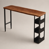 TORVEX Modern Wooden Bar Table
