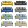 CREAMLINE Nordic Fabric Sofa (Straight Layout)