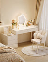 CREMIA Minimalistic Wooden Dressing Table