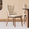 MJUKVIK Modern Leather Dining Chair