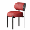 LORVEX Modern Leather Dining Chair