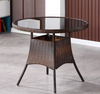 SAVORA Contemporary Rattan Coffee Table