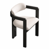 AVETRO Wabi Sabi Boucle Dining Chair