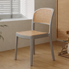 MANSPHIL Stackable Rattan-Style Armchair