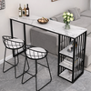 ARVENA Scandinavian Wooden Bar Table