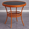 VELORA Contemporary Glass Side Table