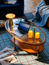 LORVEN Scandinavian Wooden Coffee Table